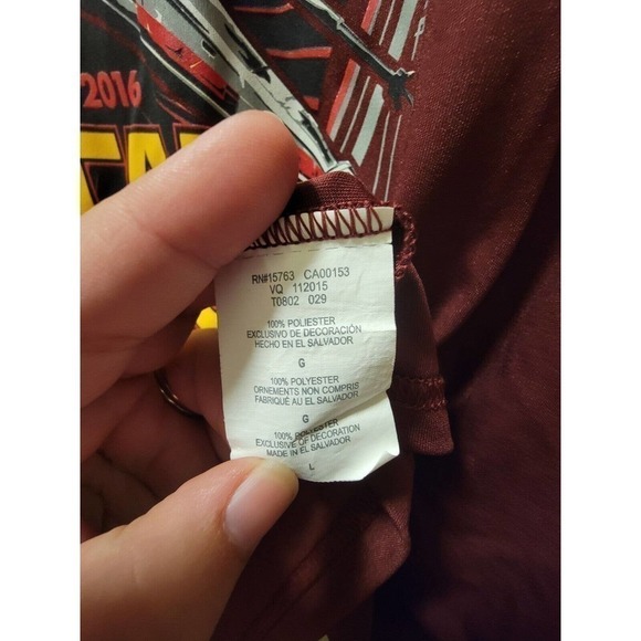 Run Disney Star Wars The Light Side 10K 2016 Champion Shirt Large - Picture 7 of 9